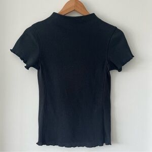 Rag & Bone Black T-Shirt Size XS